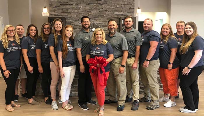 Chiropractor Jefferson City MO Bryce Koelling and Devin Johnson and Staff