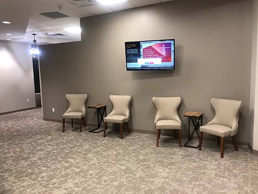 Chiropractic Jefferson City MO Waiting Room Chairs